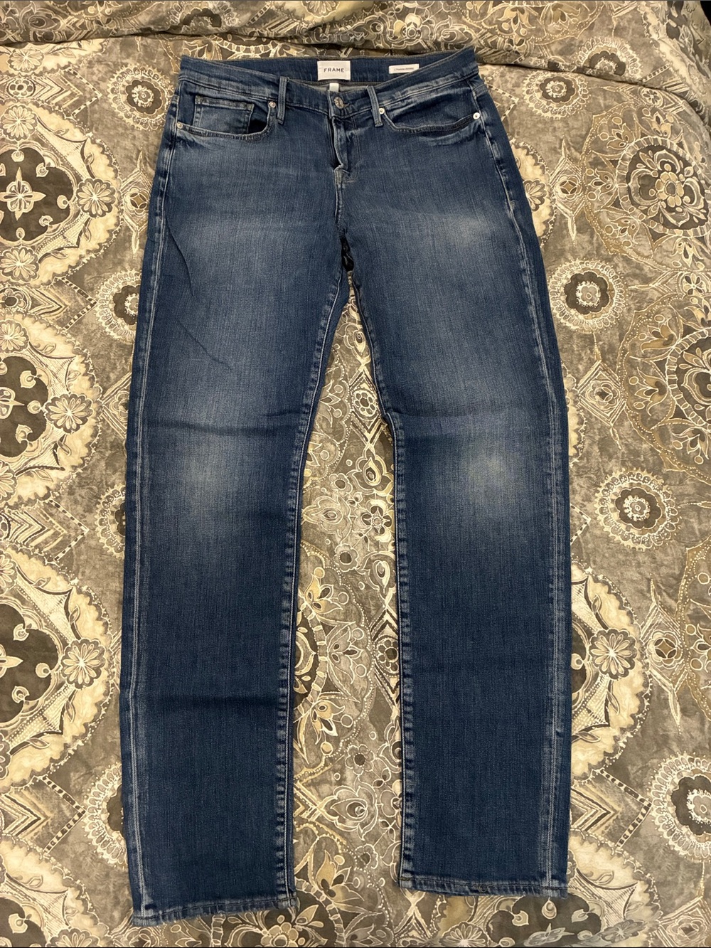Frame L’Homme Athletic Jeans - Medium Blue Wash (Boyne)